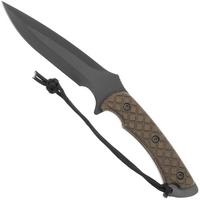 Immagine per Spartan Blades Ares SB1BKGRNLBK Black, Green Micarta, coltello da sopravvivenza, fodero in kydex