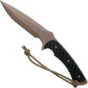 Nóż survivalowy Spartan Blades Ares SB1DEBKKYTN Flat Dark Earth/Black/Tan Sheath