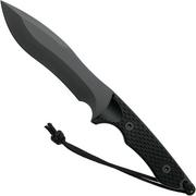 Spartan Blades Ronin Shinto, Black blade, Black handle, Outdoormesser