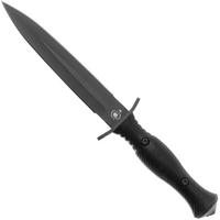 Image pour Spartan Blades Harsey Dagger SB49BKBKKYBK Black, Black Micarta, poignard, étui en kydex