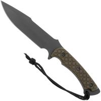 Immagine per Spartan Blades Horkos SB4BKGRKYBK Black, Green Micarta, coltello da sopravvivenza, fodero in kydex