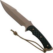 Spartan Blades Horkos SB4DEBKKYTN Flat Dark Earth/Black/Tan Sheath couteau de survie