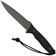 Image for Spartan Blades Moros SB53BKBKNLBK Black, Black Micarta, Molle-Black Sheath, survival knife