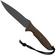 Afbeelding voor Spartan Blades Moros SB53BKGRNLBK Black, Green Micarta, Molle-Black Sheath, survivalmes
