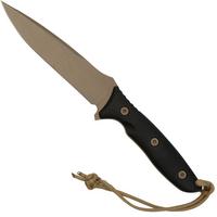 Bild für Spartan Blades Moros SB53DEBKNLBK Flat Dark Earth, Black Micarta, Molle-Black Sheath, Survivalmesser