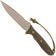 Image pour Spartan Blades Moros SB53DEGRKYTN Flat Dark Earth, Green Micarta, couteau de survie, étui en kydex