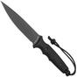 Afbeelding voor Spartan Blades Harsey Clandestina SB57BKBKKYBK Black, Black Micarta, survivalmes, kydex schede