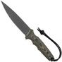 Obraz dla Nóż survivalowy Spartan Blades Harsey Clandestina SB57BKCMKYBK Black, Camo Micarta, pochwa kydex