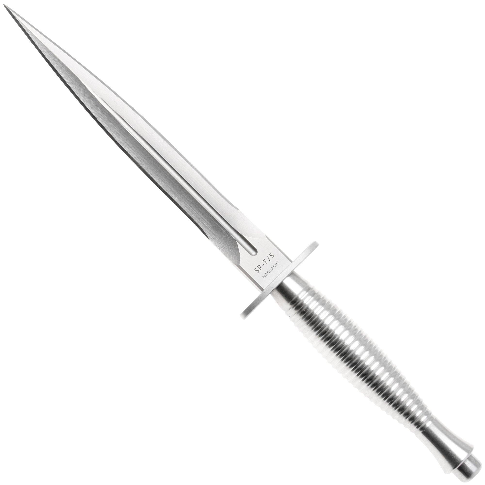 Spartan Blades Ronin F/S Dagger SB60SSSSKYBK, Satin CPM MagnaCut, Stainless Steel, dagger knife, Tu Lam design