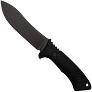 Spartan Blades Harsey Nessmuk Black SBSL005 cuchillo para exteriores, diseño Bill Harsey