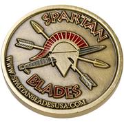 Spartan Blades moneda de desafío