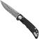 Afbeelding voor Spartan Harsey Folder 3.25 SF10DMC-BL-PVD-FR, Damascus, Black PVD Titanium zakmes