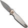 Afbeelding voor Spartan Blades Pandia SF16DMBZ Chad Nichols Damascus, Titanium, Bronze Hardware, zakmes