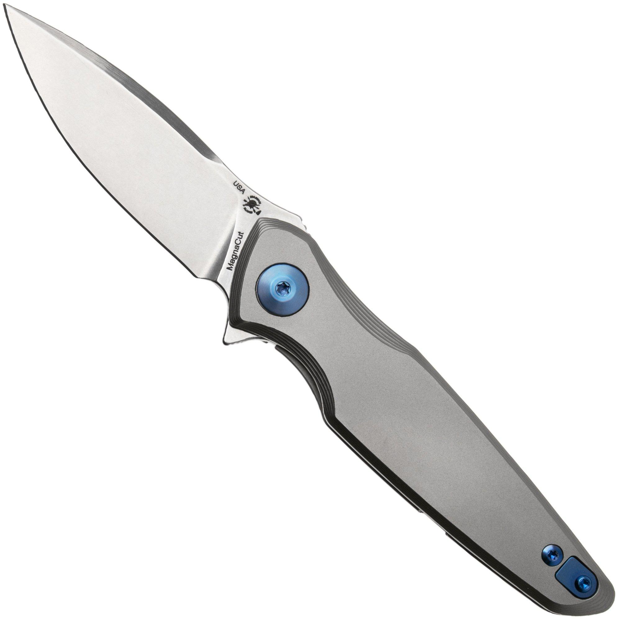 Nóż składany Spartan Blades Pandia SF16SWBL, Stonewashed CPM MagnaCut, Blue Titanium