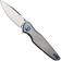 Afbeelding voor Spartan Blades Pandia SF16SWBL Stonewashed CPM MagnaCut, Titanium, Blue Hardware, zakmes