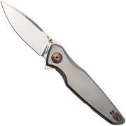 Afbeelding voor Spartan Blades Pandia SF16SWBZ Stonewashed CPM MagnaCut, Titanium, Bronze Hardware, zakmes