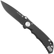 Spartan Blades Harsey Folder, Black PVD, Silver hardware SF5BK-SHW Navaja