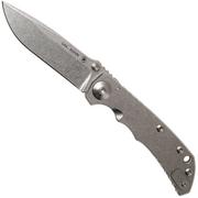 Spartan Blades Harsey Folder, Stonewashed SF5SW pocket knife