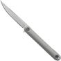 Image for Spartan Blades Nemec Folder SFBL12TI Stonewashed CPM S35VN, Satin Titanium, pocket knife, Ondřej Němec design