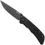 Obraz dla Nóż składany Spartan Harsey Folder 3.25 Talos II SFBL13BKBK, Black Ti Nitride 154CM, Black Starburst Aluminum