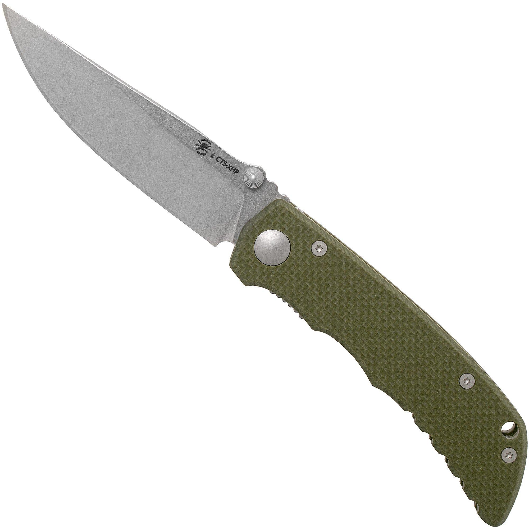 Nóż składany Spartan Blades Talos SFBL7GR Green G10, projekt Bill Harsey