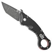 Spartan Blades Ronin Shoto SFBL9BK Black Red G10 faca karambit