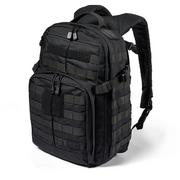 5.11 Rush 12 2.0 Schwarzer Rucksack mit MOLLE-Web