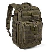 5.11 Rush 12 2.0 Dunkelgrüner Rucksack mit MOLLE-Web