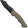Image pour Viper Rhino 1, V5905CV, Blackwash Elmax, Couteau de poche Green Canvas Micarta, Fabrizio Silvestrelli design