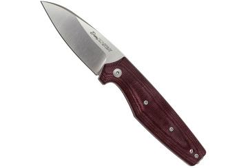 Viper Dan 2 5930CBR Burgundy Micarta, N690, Sheepfoot