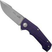 Viper Larius Purple G10 V5960GP pocket knife, Fabrizio Silvestrelli design