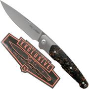 Viper Key V5978FCSC Bolster Copper Carbon fibre Knivesandtools Exclusive pocket knife