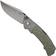 Image pour Viper Turn V5986CG Green Canvas Micarta couteau de poche, Fabrizio Silvestrelli design