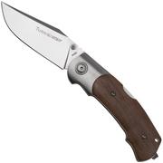 Viper Turn V5986NO Walnut pocket knife, Fabrizio Silvestrelli design