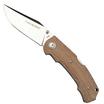 Viper Turn V5988CN Natural Canvas Micarta navaja, Fabrizio Silvestrelli design