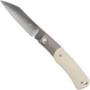 Viper Hug V5992GI Ivory G10 pocket knife, Sacha Thiel design