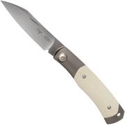 Viper Hug 2 V5994GI Ivory G10 pocket knife, Sacha Thiel design