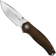 Viper Vale V6004NO Walnut Wood, coltello da tasca