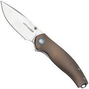 Viper Vale V6004TIBR Bronze Titanium, Blue Details, coltello da tasca