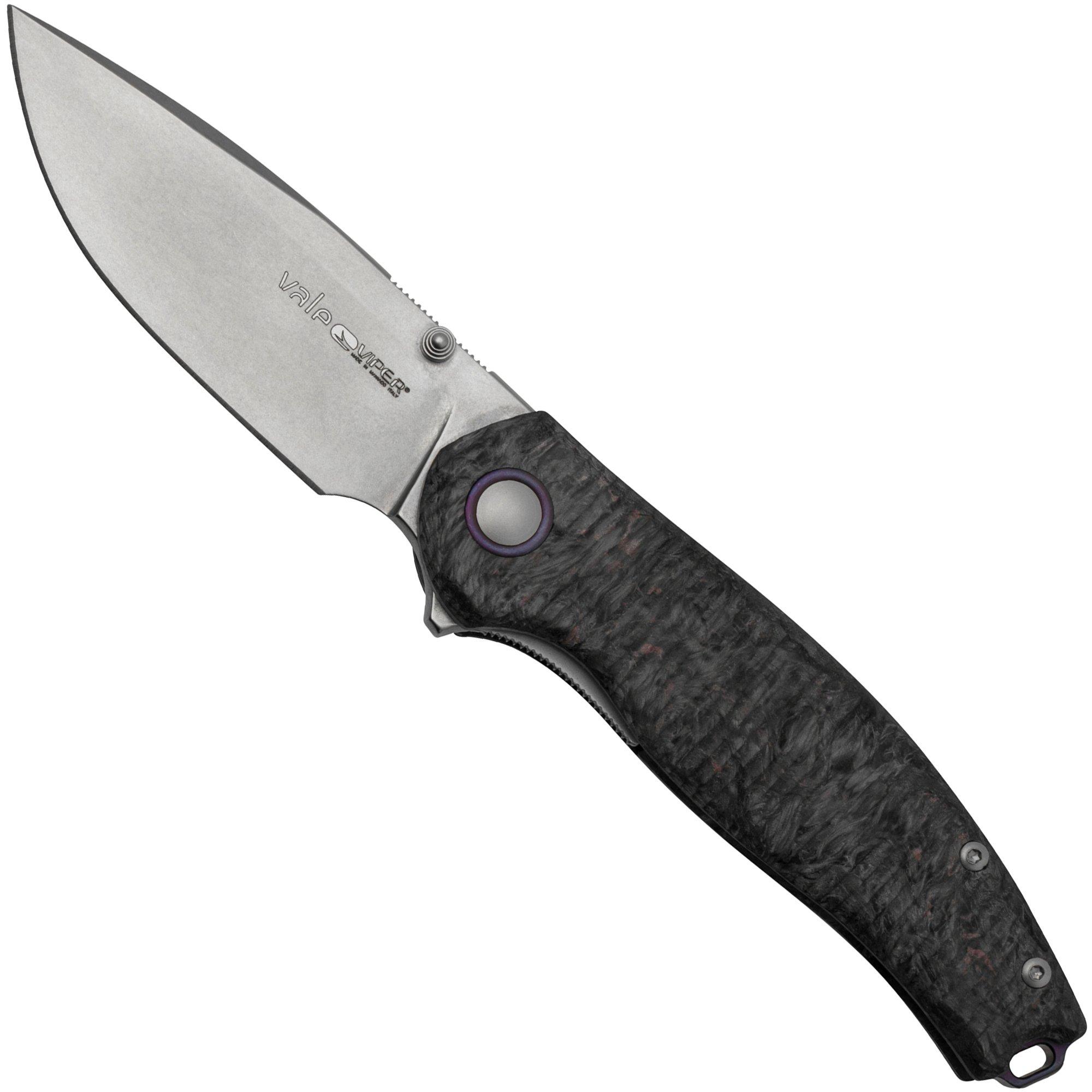 Viper Vale 6006FCP Purple Dark Matter Carbon Fiber, Taschenmesser