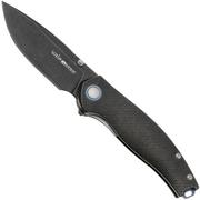 Viper Vale V6007DTBL Blackwashed, Black Titanium, Blue Details, coltello da tasca