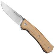 Viper Safe V6018UL3D Böhler M390, Olive Wood pocket knife, Fabrizio Silvestrelli design