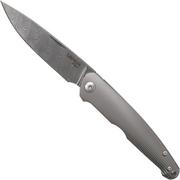 Viper Key VA5976D3TI Damascus Titanium couteau de poche, Jesper Voxnaes design