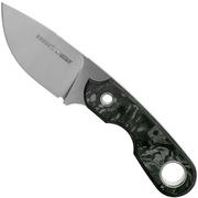 Viper Berus 1 VT4012FCM M390 Satin, marmorierte Carbonfiber feststehendes Messer, Rumici Design