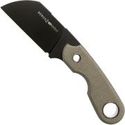 Viper Berus 2 VT4014DCG M390 PVD Black, Green Canvas Micarta couteau fixe, design Rumici