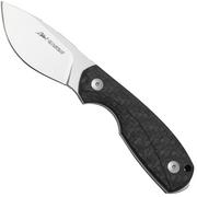 Viper Lille 2, VT4024FC, Satin Elmax, Carbonfiber cuchillo fijo, diseño Jesper Voxnaes 