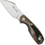 Viper Lille 2, VT4024GBU, Stonewash Elmax, Burl G10, couteau fixe, Jesper Voxnaes design