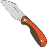Image for Viper Lille 2, VT4024GGO, Stonewash Elmax, Green & Orange G10 fixed knife, Jesper Voxnaes design