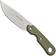 Image pour Viper Basic 1 VT4026CG MagnaCut Drop Point Satin, Green Canvas Micarta, couteau à lame fixe