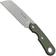 Afbeelding voor Viper Basic 2 VT4032CB D2 Sheepsfoot Stonewashed Black Canvas Micarta, vaststaand mes